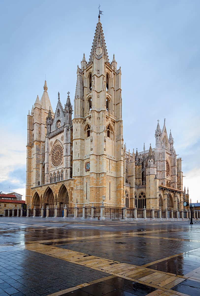 Vista de León
