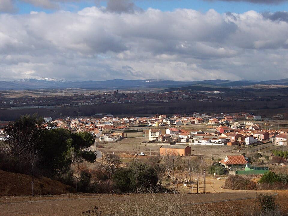 Vista de San Justo de la Vega