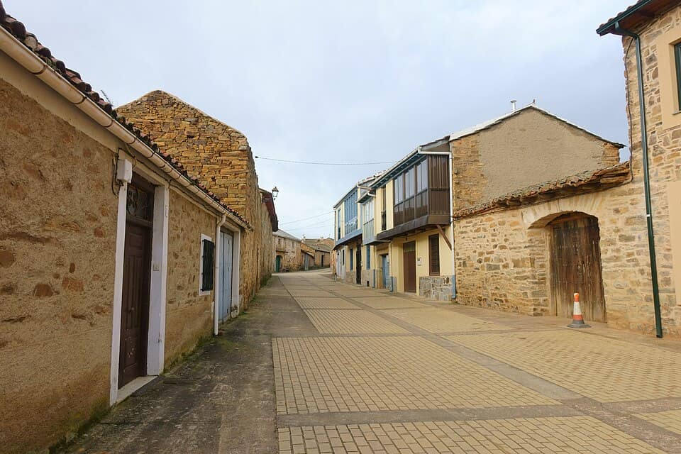 Vista de Santa Colomba de Somoza
