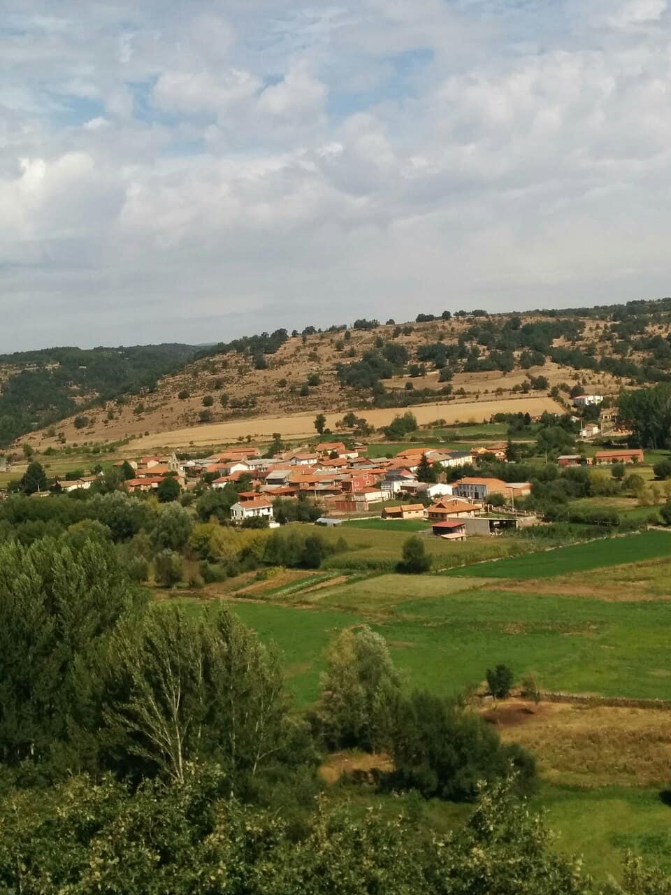 Vista de Santa María de Ordás