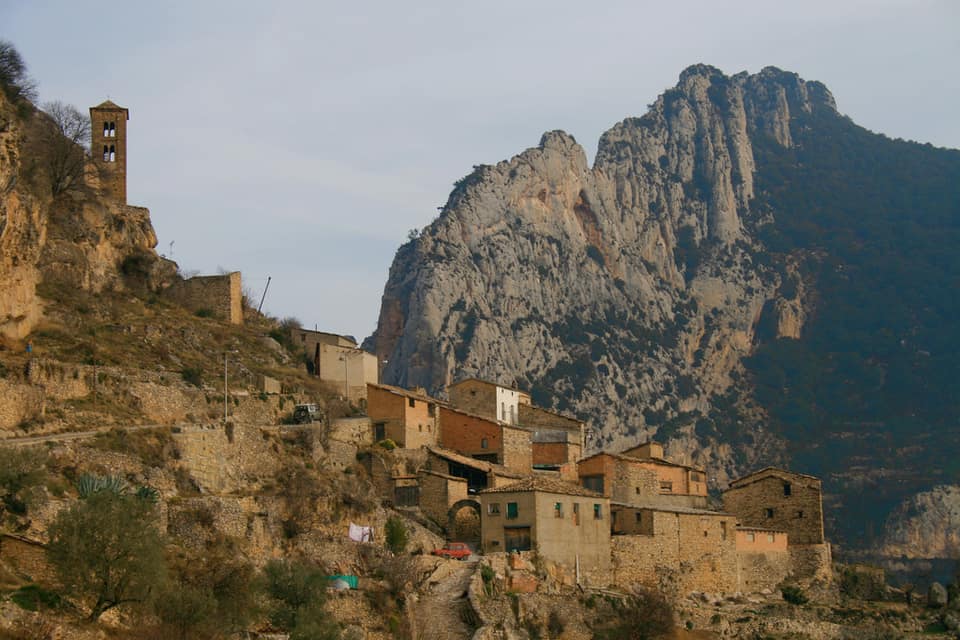Vista de Abella de la Conca