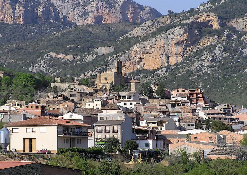 Vista de Vilanova de Meià