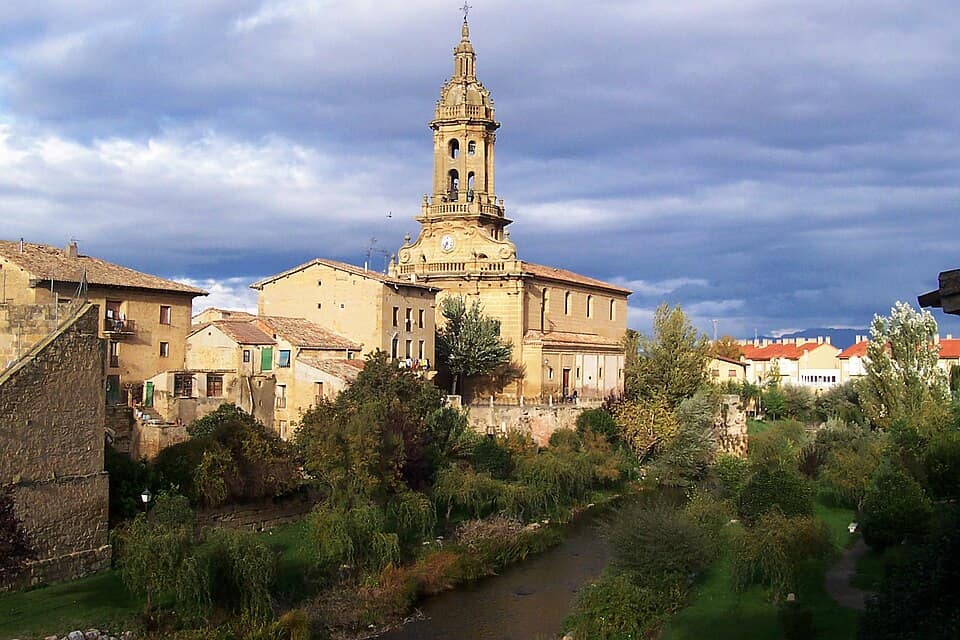 Vista de Cuzcurrita de Río Tirón