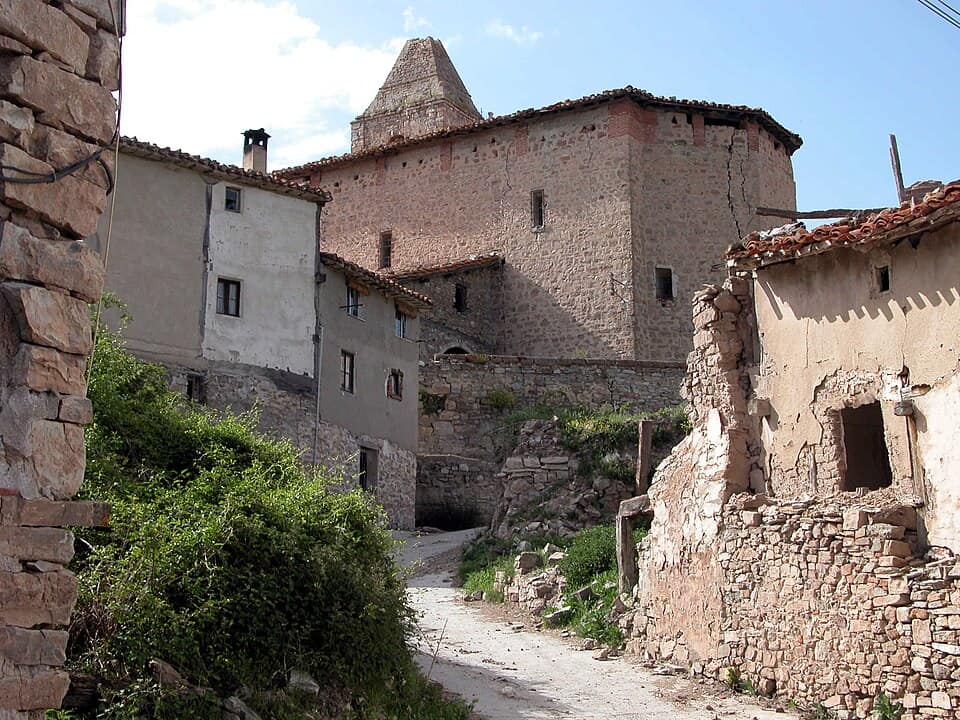 Vista de Torre en Cameros