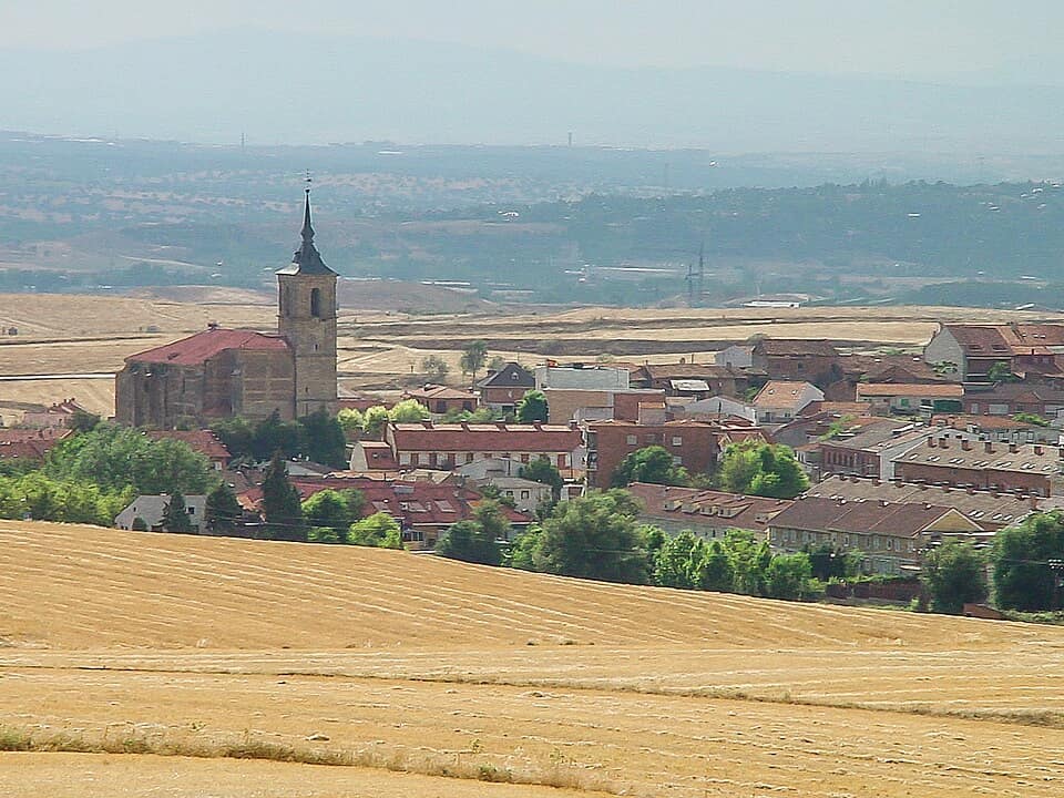 Vista de Cobeña