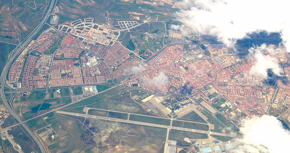 Vista de Getafe