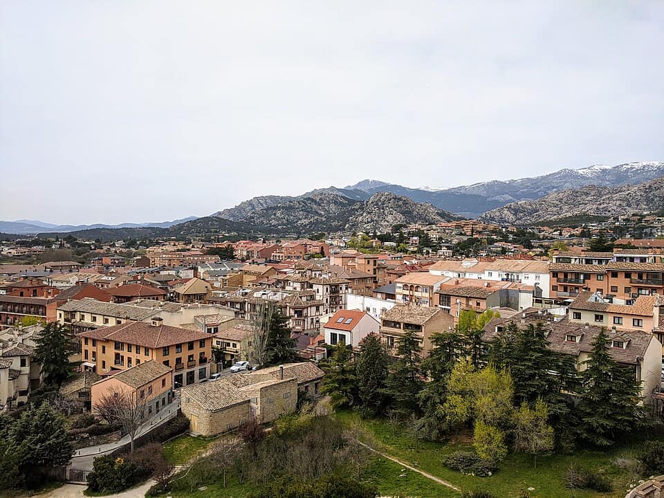 Vista de Manzanares el Real