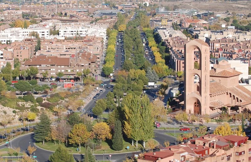 Vista de Pozuelo de Alarcón