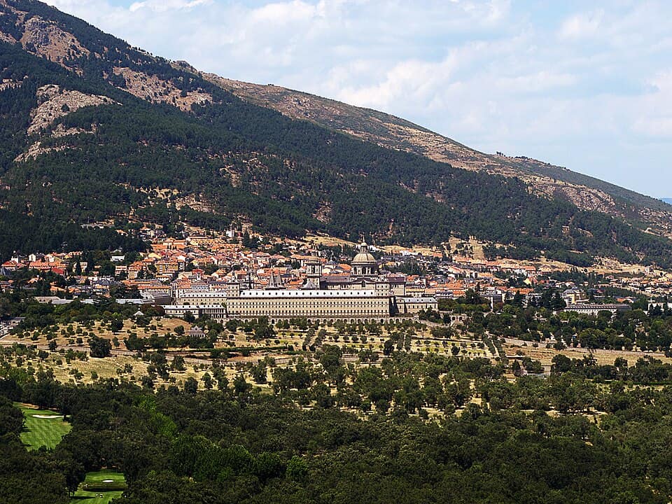 Vista de San Lorenzo de El Escorial