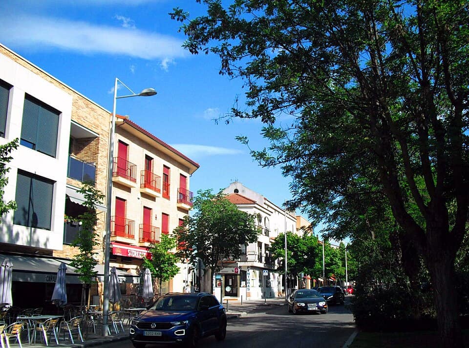 Vista de Villanueva de la Cañada