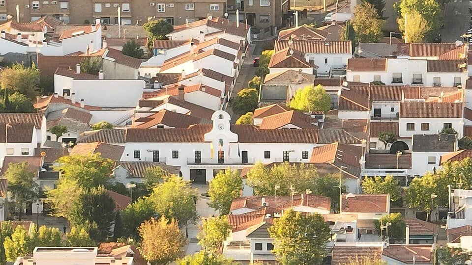 Vista de Villanueva del Pardillo