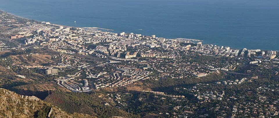 Vista de Marbella