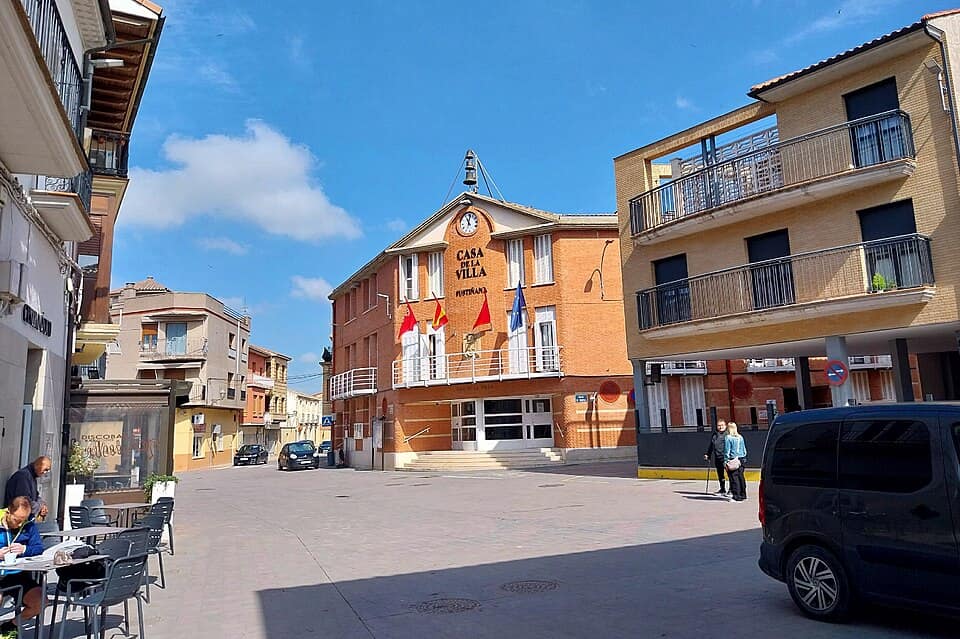 Vista de Fustiñana