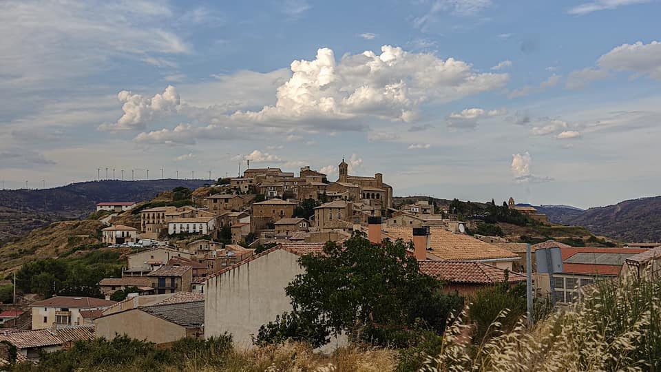 Vista de San Martín de Unx