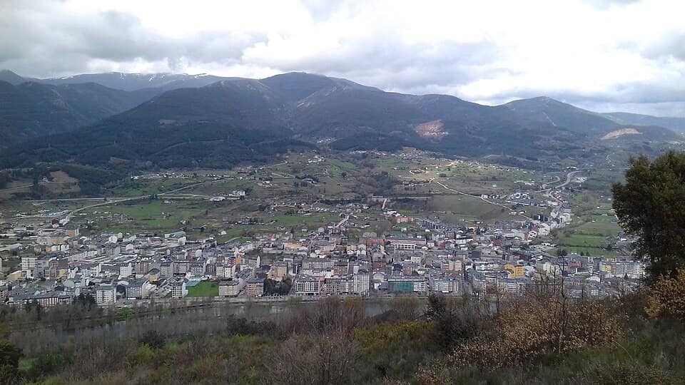Vista de O Barco de Valdeorras