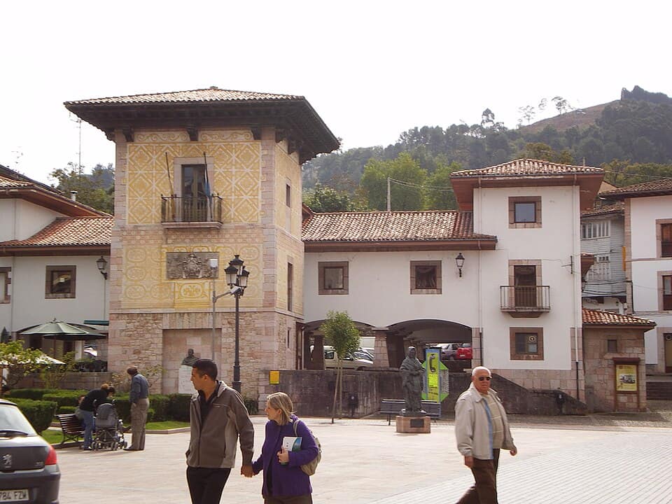 Vista de Cangas de Onís