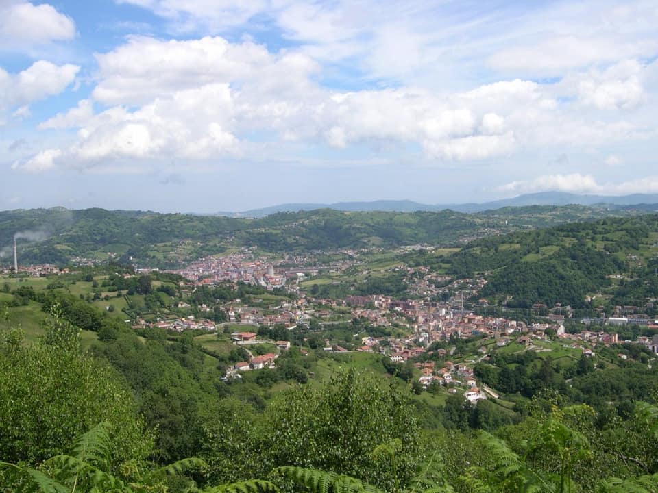 Vista de Langreo