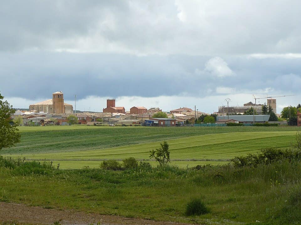 Vista de Becerril de Campos