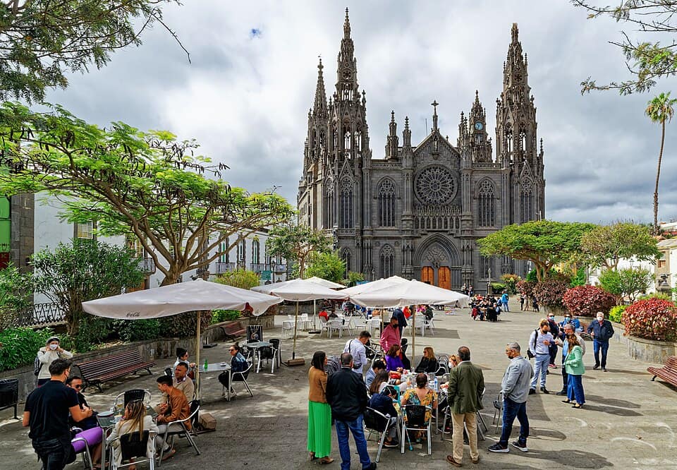 Vista de Arucas