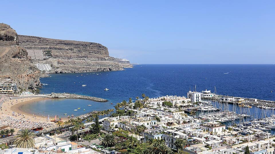 Vista de Mogán