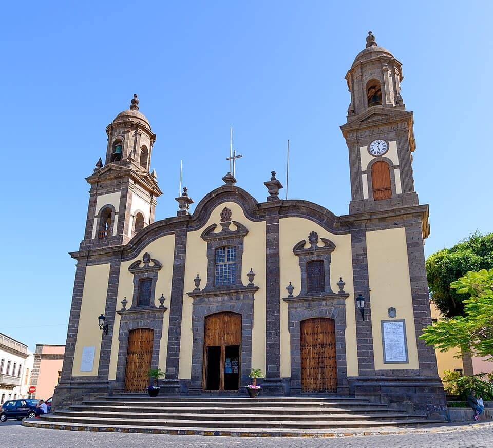 Vista de Santa María de Guía de Gran Canaria