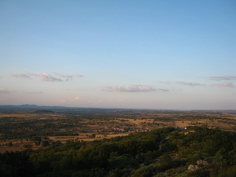 Vista de Cerezal de Peñahorcada