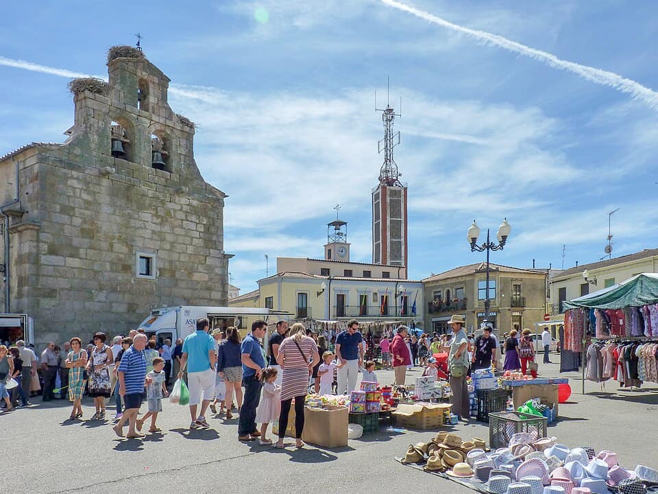 Vista de La Fuente de San Esteban