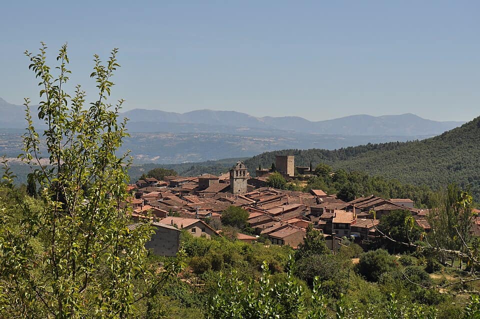 Vista de San Martín del Castañar
