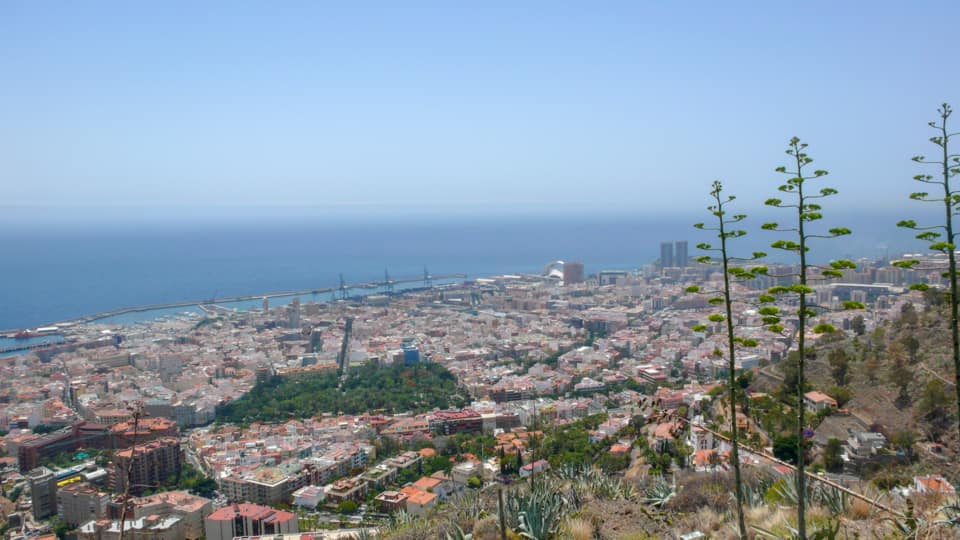 Vista de Santa Cruz de Tenerife