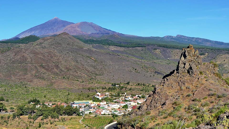 Vista de Santiago del Teide