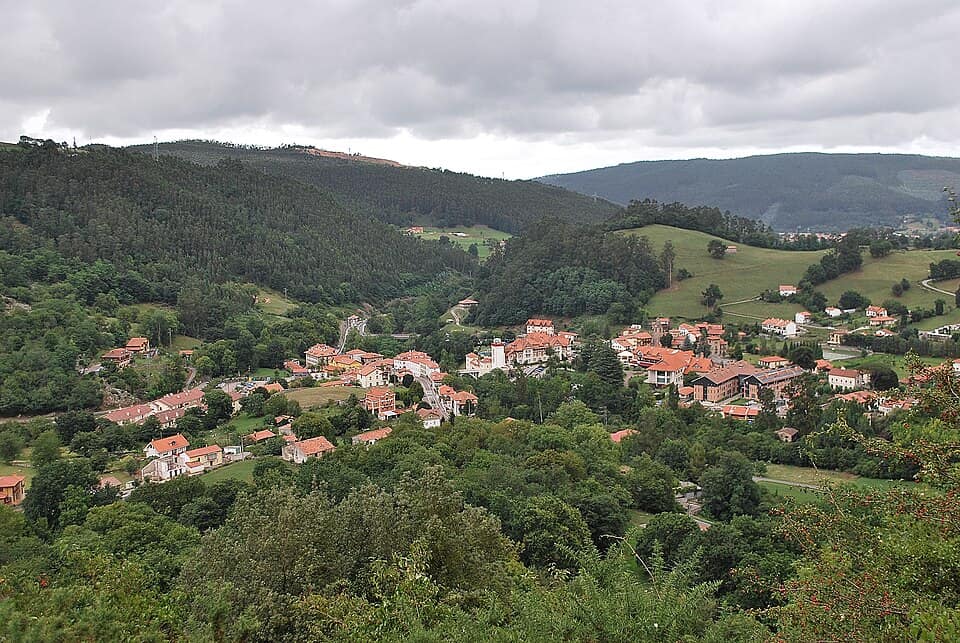Vista de Puente Viesgo