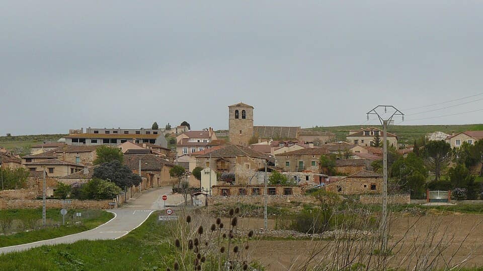 Vista de Aldealengua de Santa María