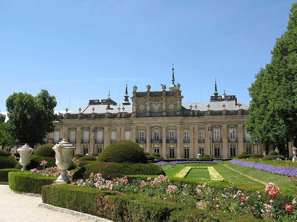 Vista de Real Sitio de San Ildefonso