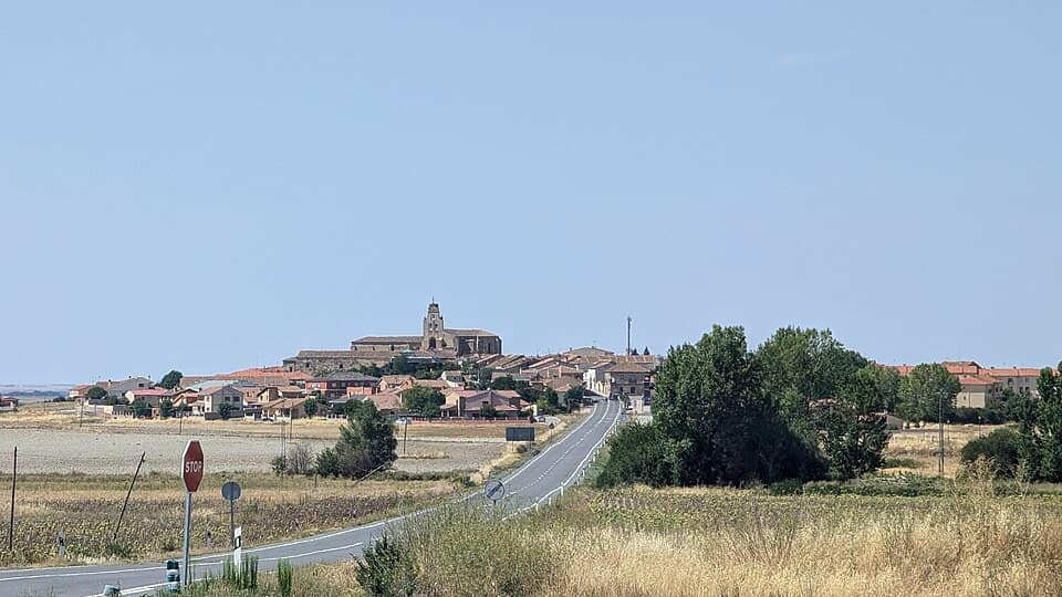 Vista de Santa María la Real de Nieva