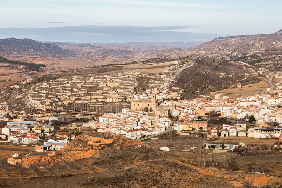 Vista de Deza