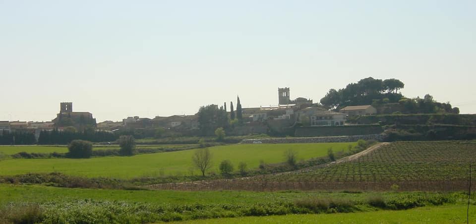 Vista de Banyeres del Penedès