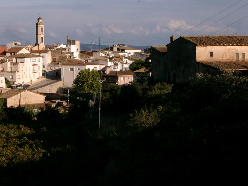 Vista de La Bisbal del Penedès