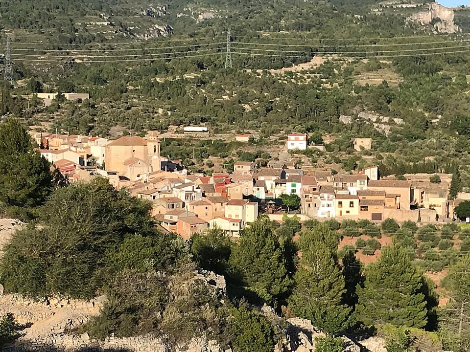 Vista de Pradell de la Teixeta