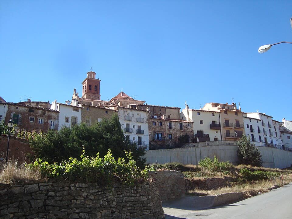 Vista de Arcos de las Salinas