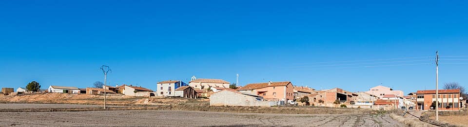 Vista de Villanueva del Rebollar de la Sierra