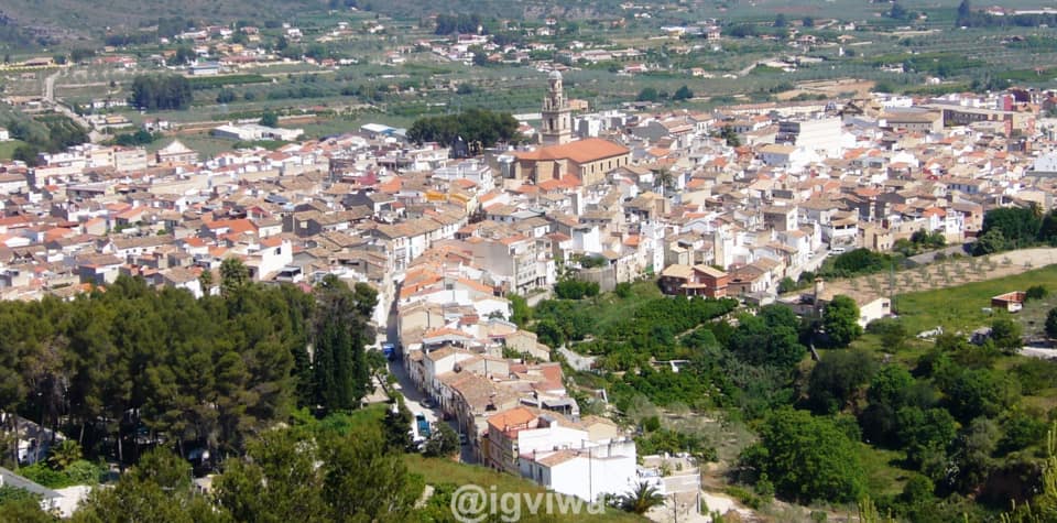Vista de Enguera