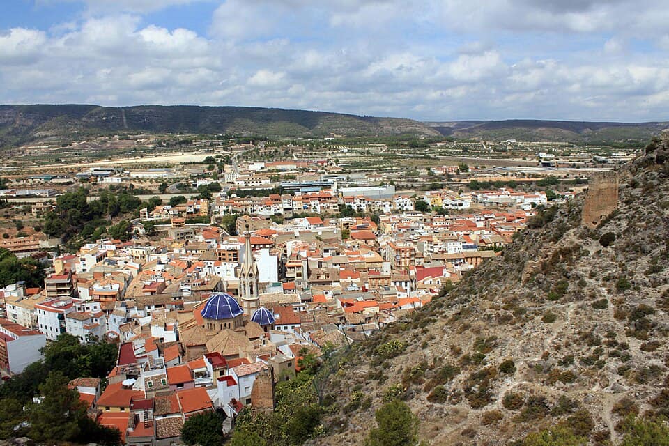 Vista de Moixent/Mogente