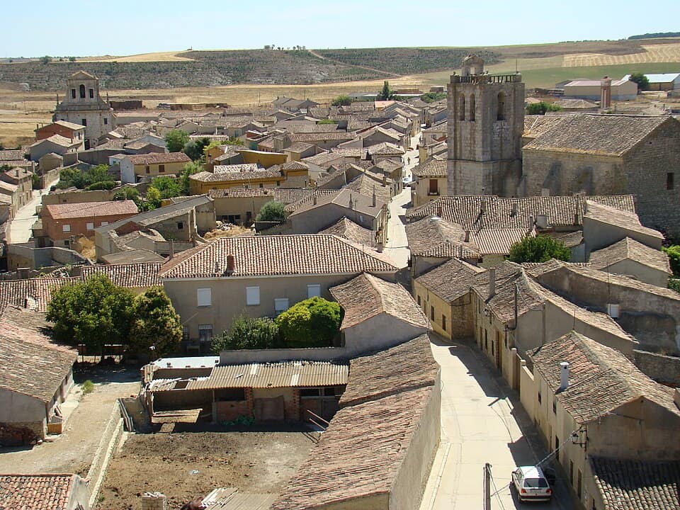 Vista de Montealegre de Campos