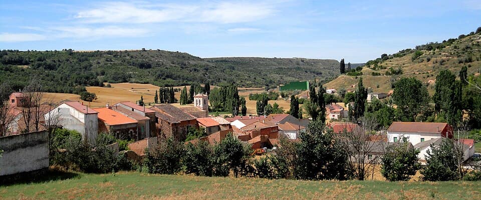 Vista de Valdearcos de la Vega