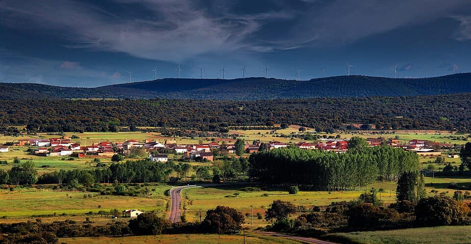 Vista de Santa María de Valverde