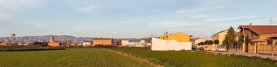 Vista de Cabañas de Ebro