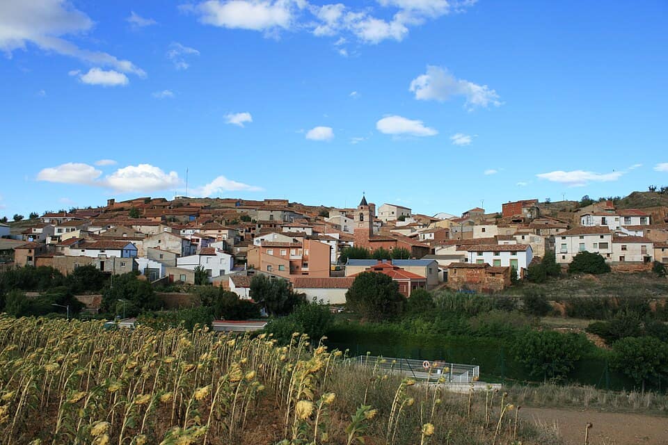 Vista de Castejón de Alarba