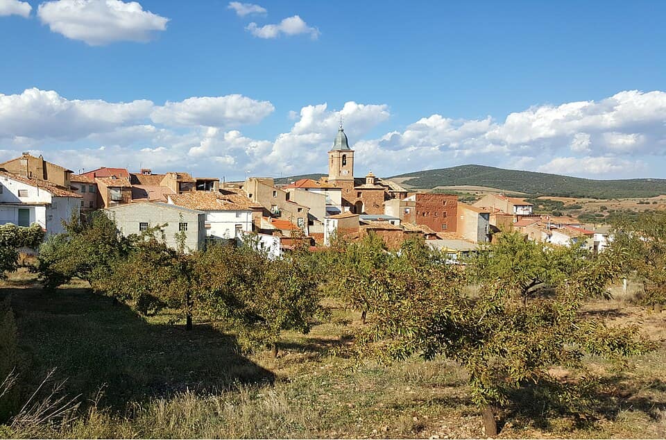 Vista de Clarés de Ribota